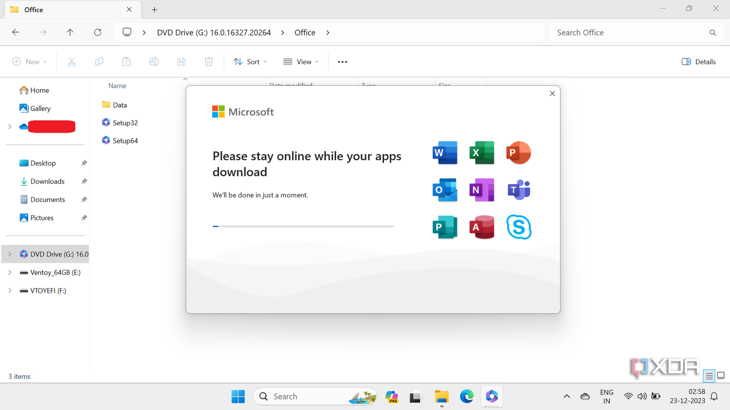 Installing Microsoft Office 365 on Windows 11 SE