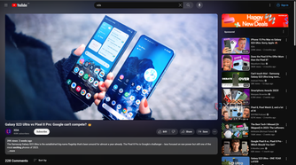 Screenshot of Iridium browser displaying a YouTube video