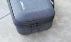 The zippers on the Jsaux Carrying Case.