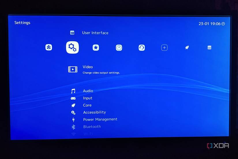 An image of Lakka running on Raspberry Pi 5