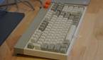 The full layout of the Lofree Block keyboard.
