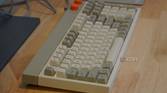 The full layout of the Lofree Block keyboard.