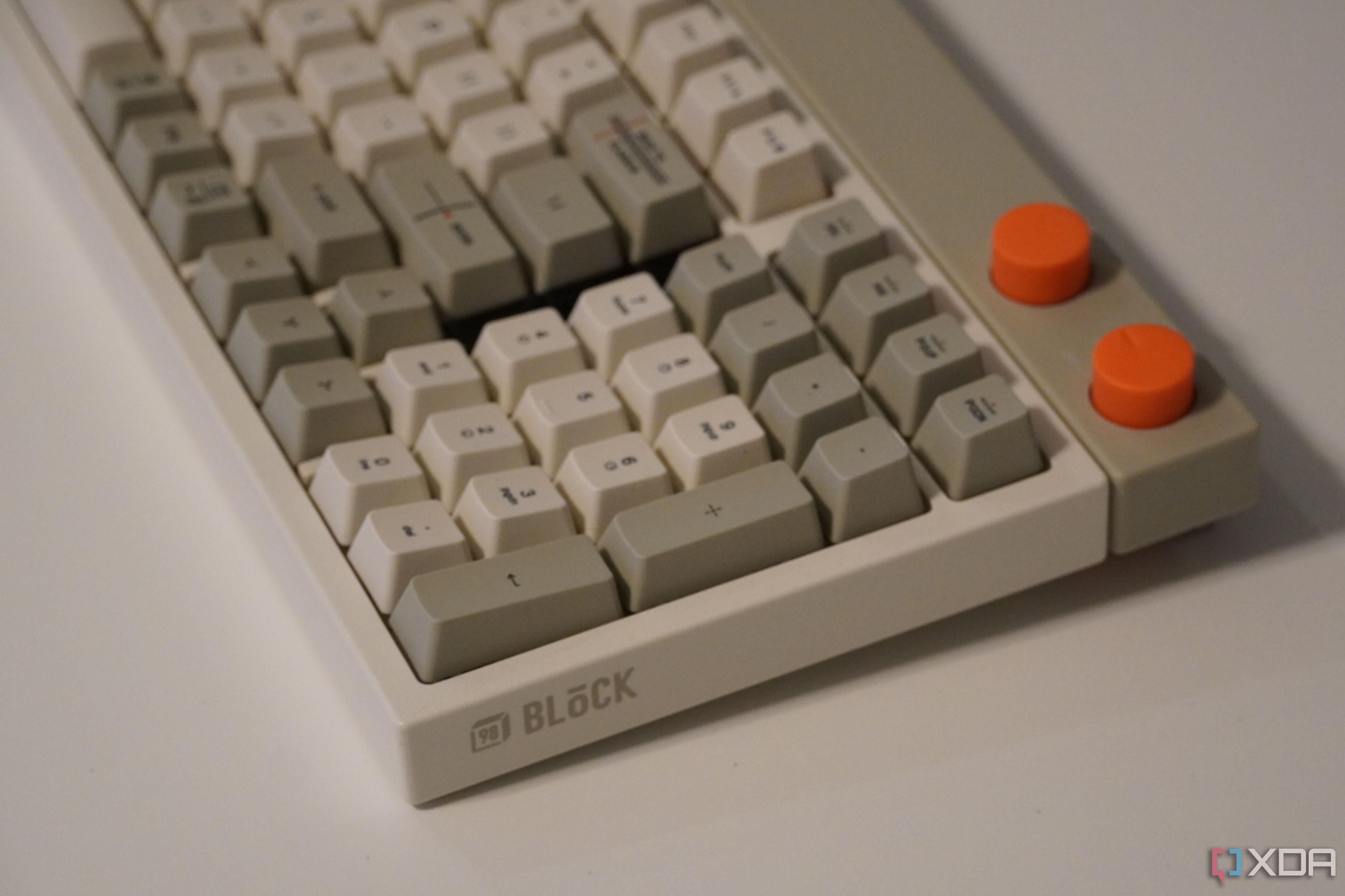 The Lofree Block keyboard.
