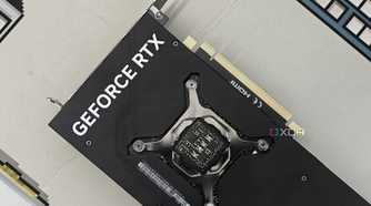 An image showing an MSI GeForce RTX 4070 Ti Super backplate.
