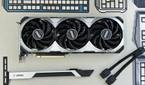 An image showing an MSI GeForce RTX 4070 Ti Super Ventus 3X fans.