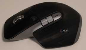 The customizable buttons on the side of an MX Master 3 mouse.