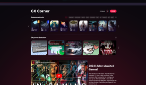 opera gx browser with its gaming corner open