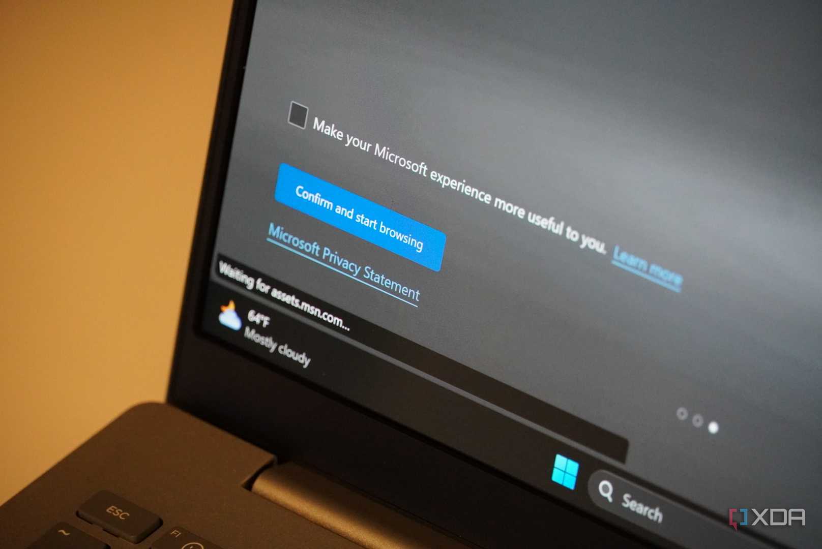 Personalized experiences throughout Windows 11.
