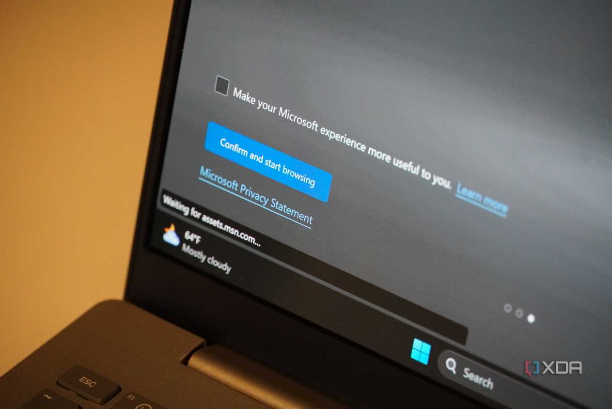 Personalized experiences throughout Windows 11.