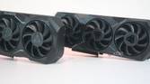 An image showing AMD's Radeon 7900 XTX and 7900 XT GPUs next to each other.