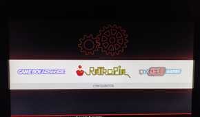 A screenshot of RetroPie running on the Raspberry Pi 5