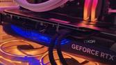 An image showing a Zotac Gaming GeForce RTX 4070 Super Trinity Black Edition GPU installed on a computer.