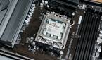 Image showing an AMD Ryzen 7 7800X3D CPU installed on a motherboard