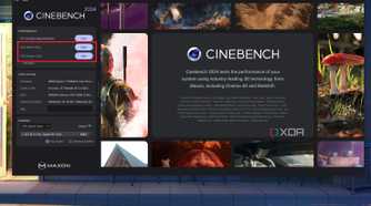 Test memory overclock with Cinebench