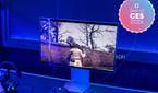 Angled view of the Samsung 2D 3D Gaming Monitor