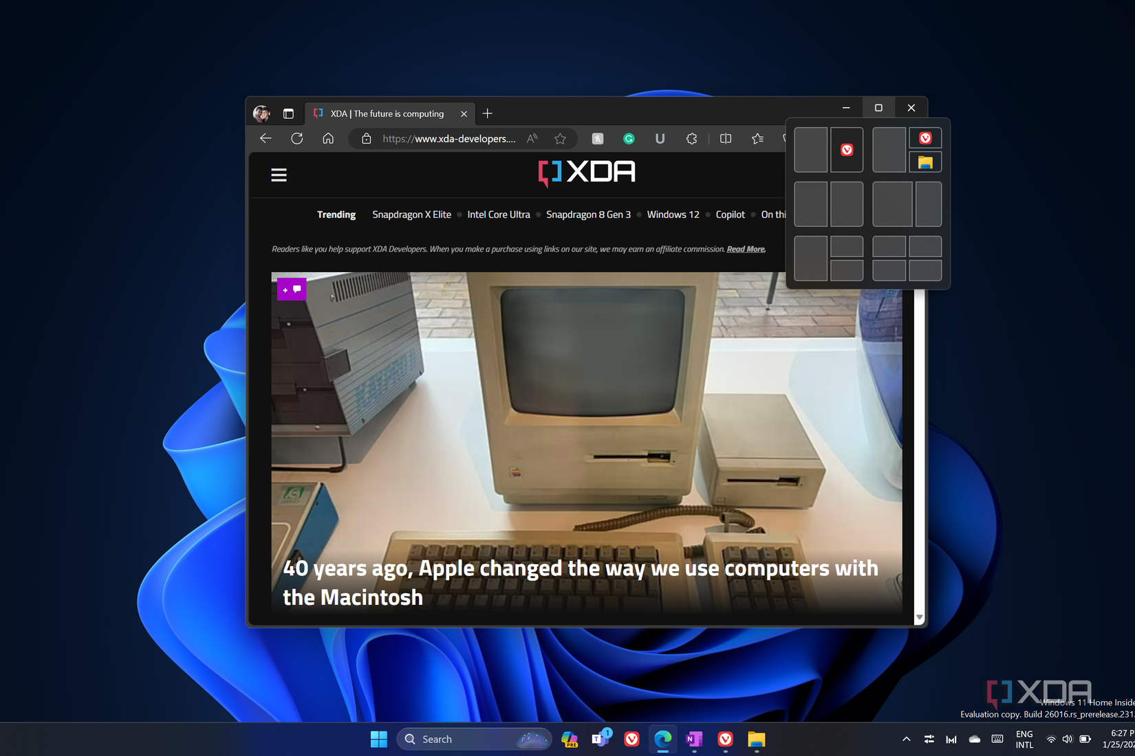 Layout Dedge Microsoft has scrapped its sleek Edge UI redesign