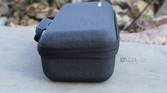 The thickness of the Jsaux Carrying Case.