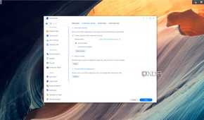 DSM config backup screen on a Synology NAS