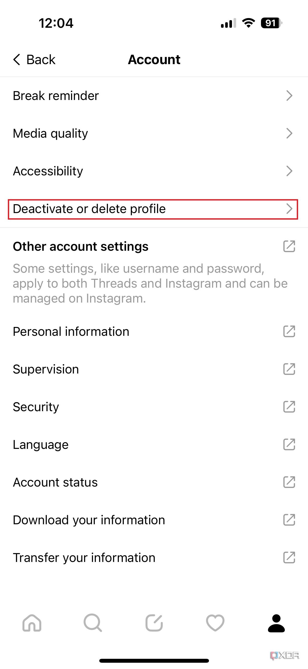 How to delete Threads