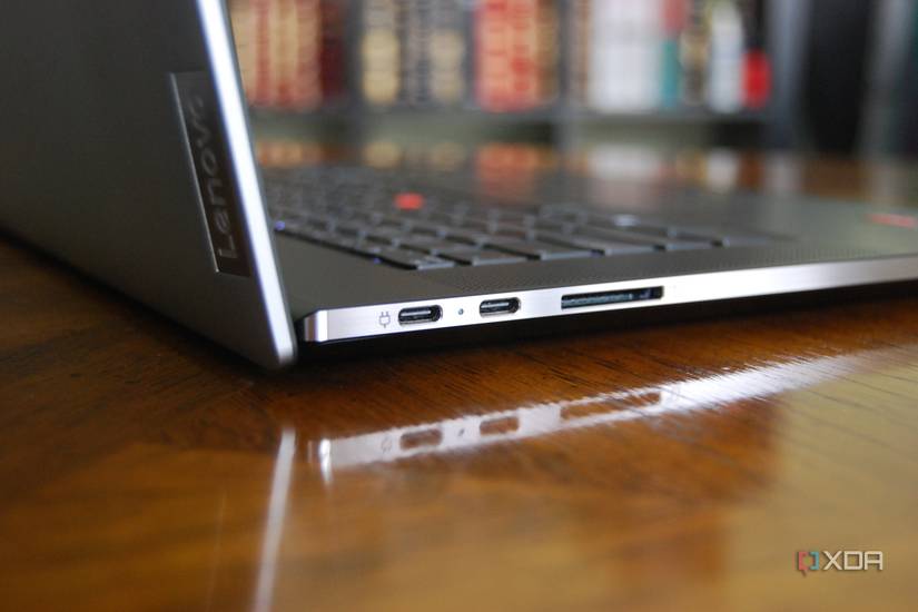 ThinkPad Z16 (Gen 2) ports on the left side