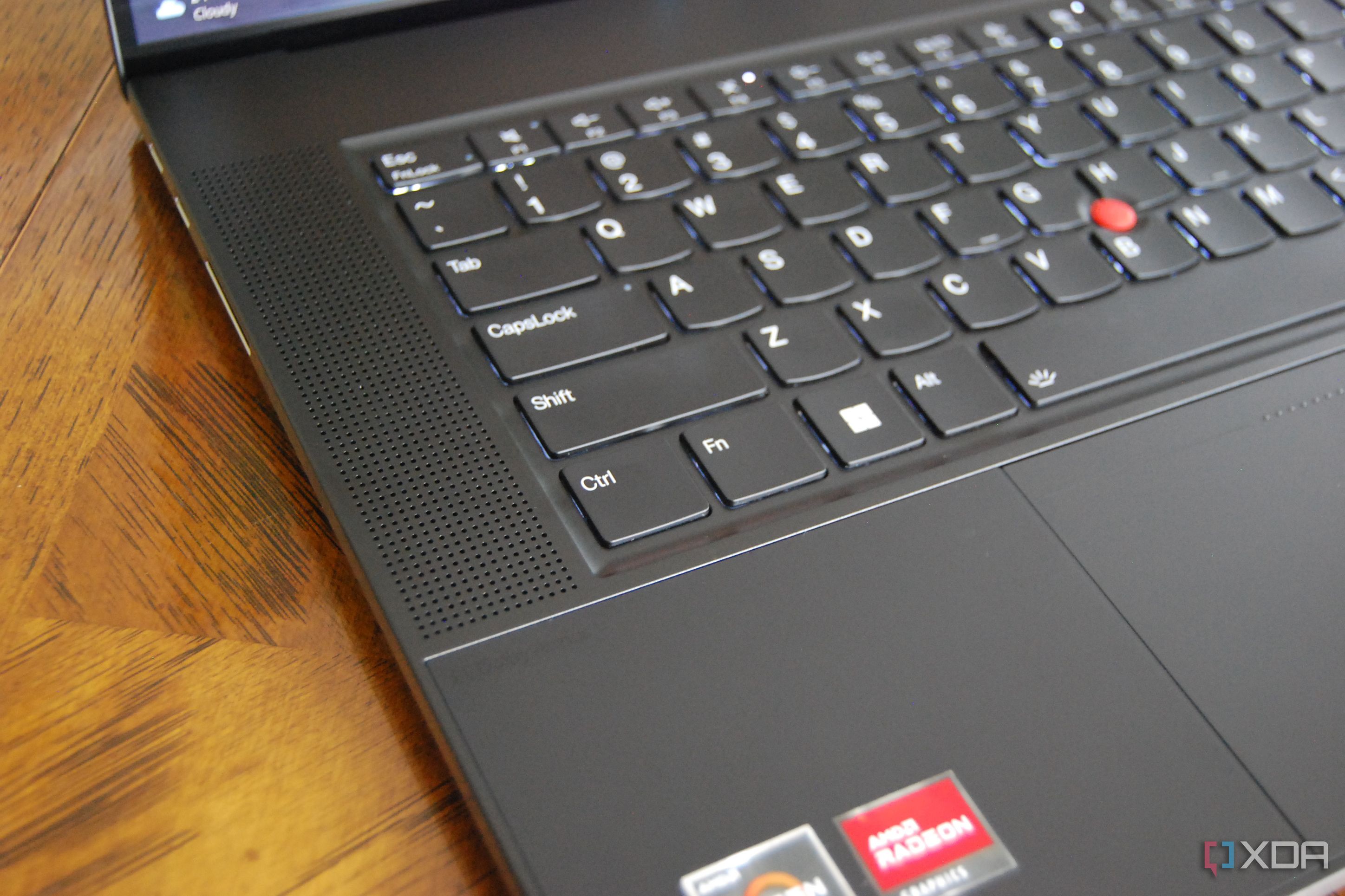 ThinkPad Z16 (Gen 2) Ctrl and Fn keys