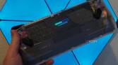 The RGB effects on a Jsaux transparent backplate.