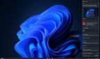 Screenshot of the Windows 11 desktop showing the notification center