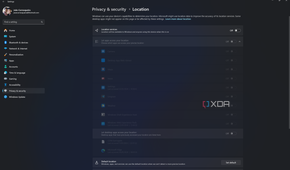 Windows 11 location privacy settings