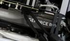 An image showing a Zotac Gaming GeForce RTX 4070 Super Trinity Black Edition GPU installed on a computer.power.