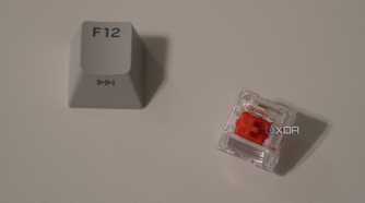 An Alienware Linear switch and keycap.