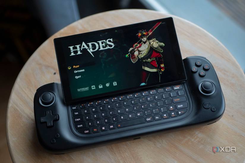 Hades running on the Ayaneo Slide