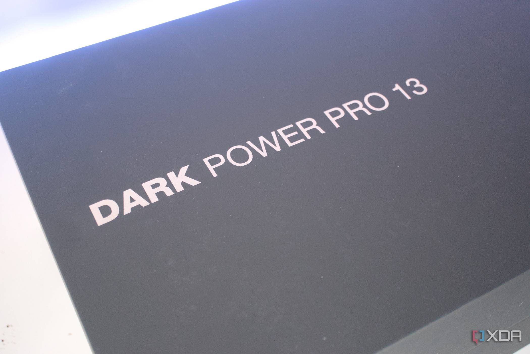 Close-up of the be quiet! Dark Power Pro 13 box
