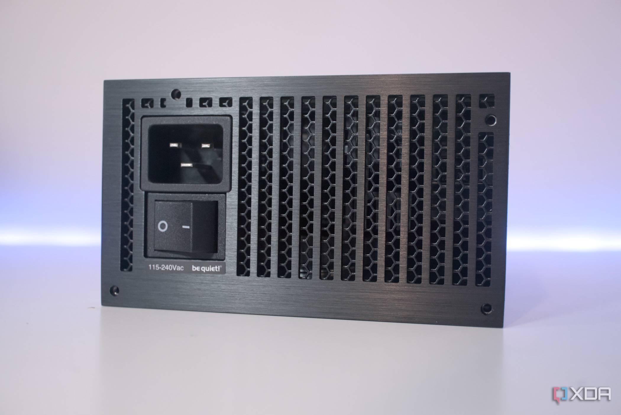 Rear of the be quiet! Dark Power Pro 13