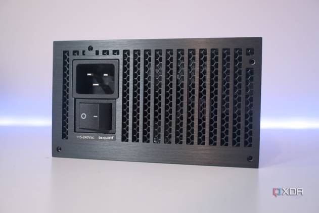 Rear of the be quiet! Dark Power Pro 13
