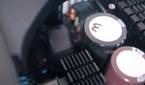 Close up of the be quiet! Dark Power Pro 13 internals