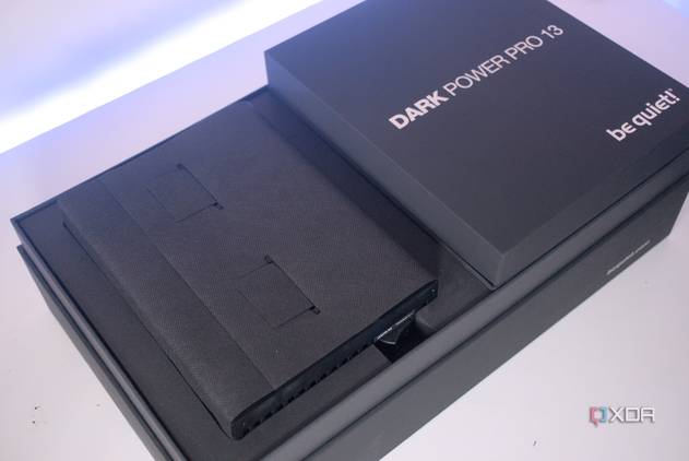 Opening the be quiet! Dark Power Pro 13 box