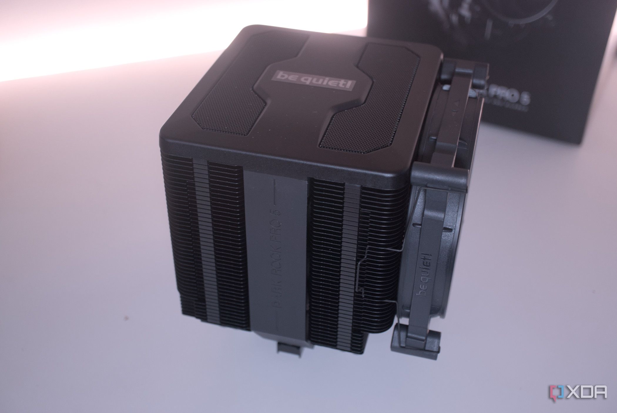 be quiet! Dark Rock Pro 5 at an angle