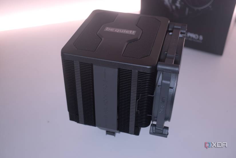 be quiet! Dark Rock Pro 5 at an angle