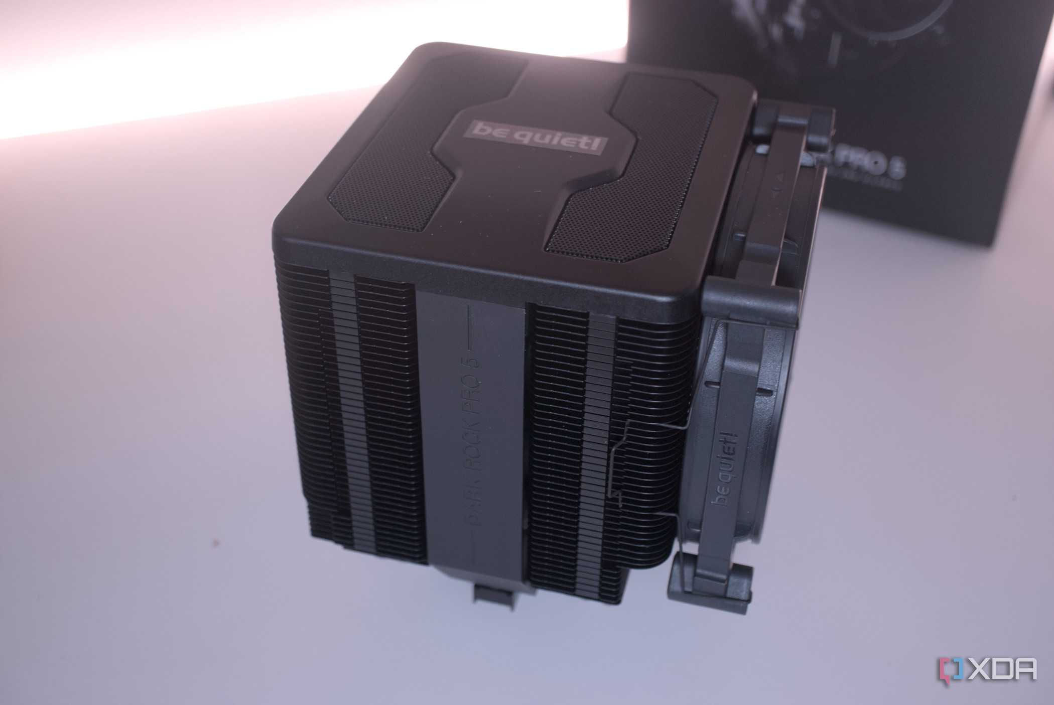 be quiet! Dark Rock Pro 5 at an angle