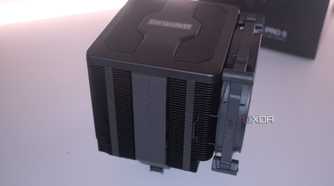be quiet! Dark Rock Pro 5 at an angle