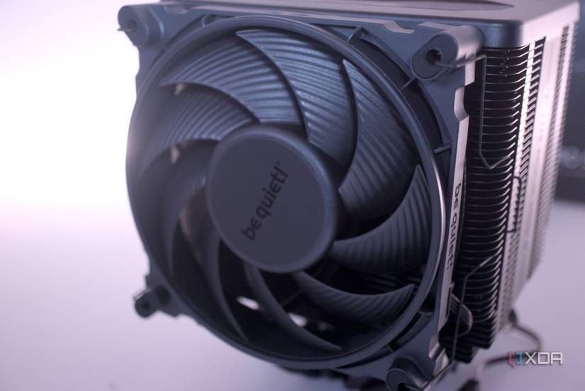 One of two be quiet! Dark Rock Pro 5 fans