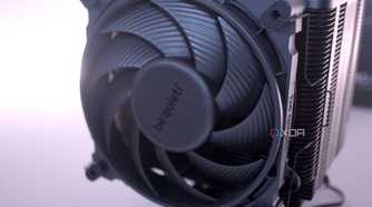 One of two be quiet! Dark Rock Pro 5 fans