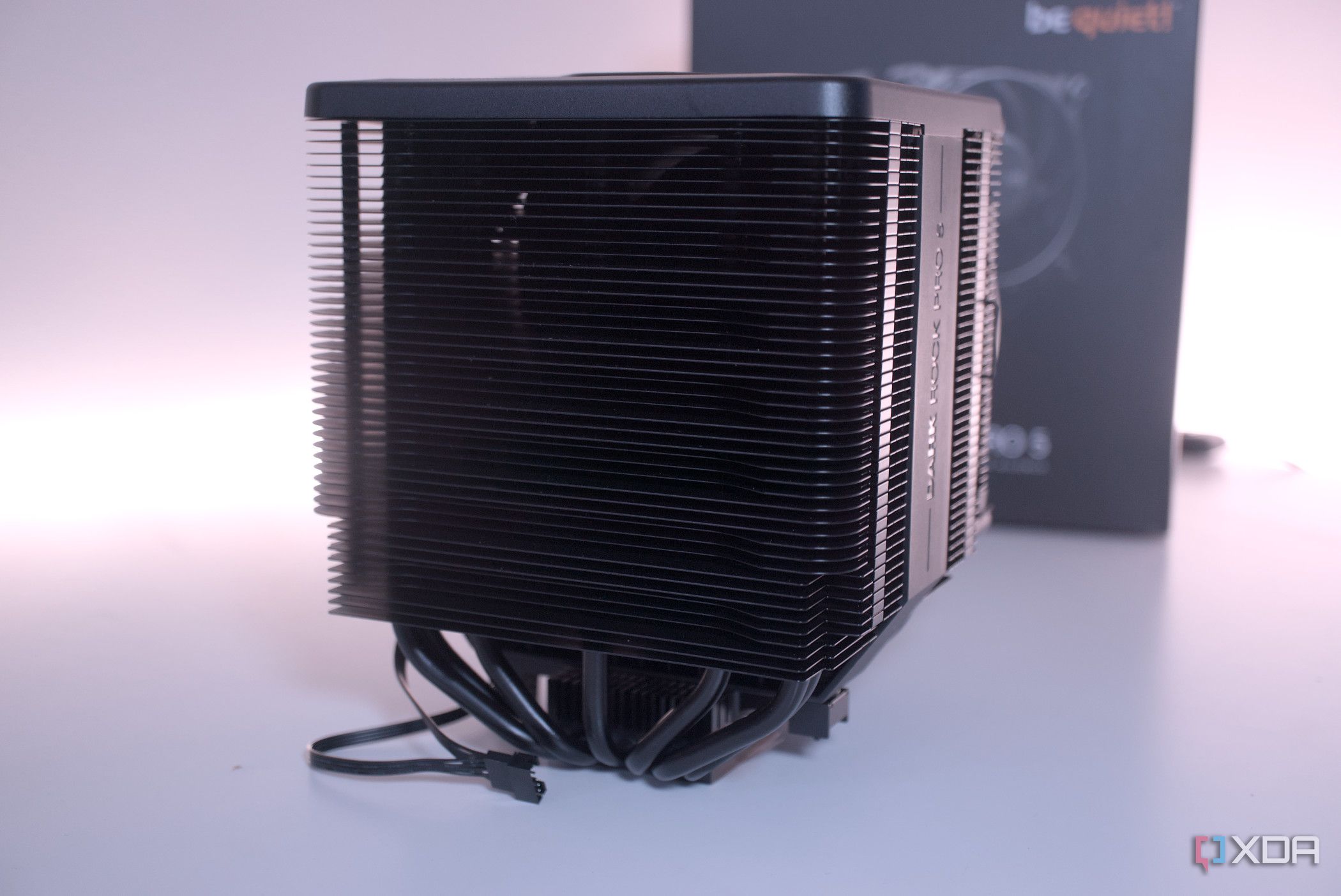 Side view of the be quiet! Dark Rock Pro 5 heatsink