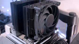 be quiet! Dark Rock Pro 5 installed on a motherboard