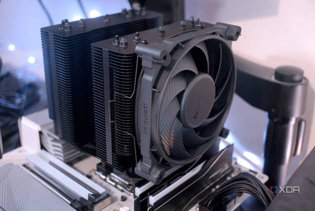 be quiet! Dark Rock Pro 5 installed on a motherboard