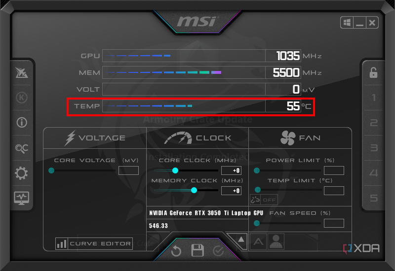 Gpu Temp Overlay How to check your graphics card temperature on Windows 11