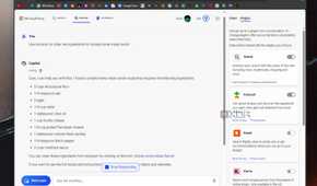 Windows 11 screenshot that shows a Copilot conversation in which Copilot is listing ingredients and giving a link to order said ingredients.
