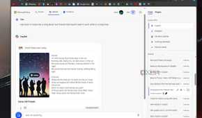 Windows 11 screenshot that shows a Copilot conversation in which Copilot created a song using the prompt from a user.