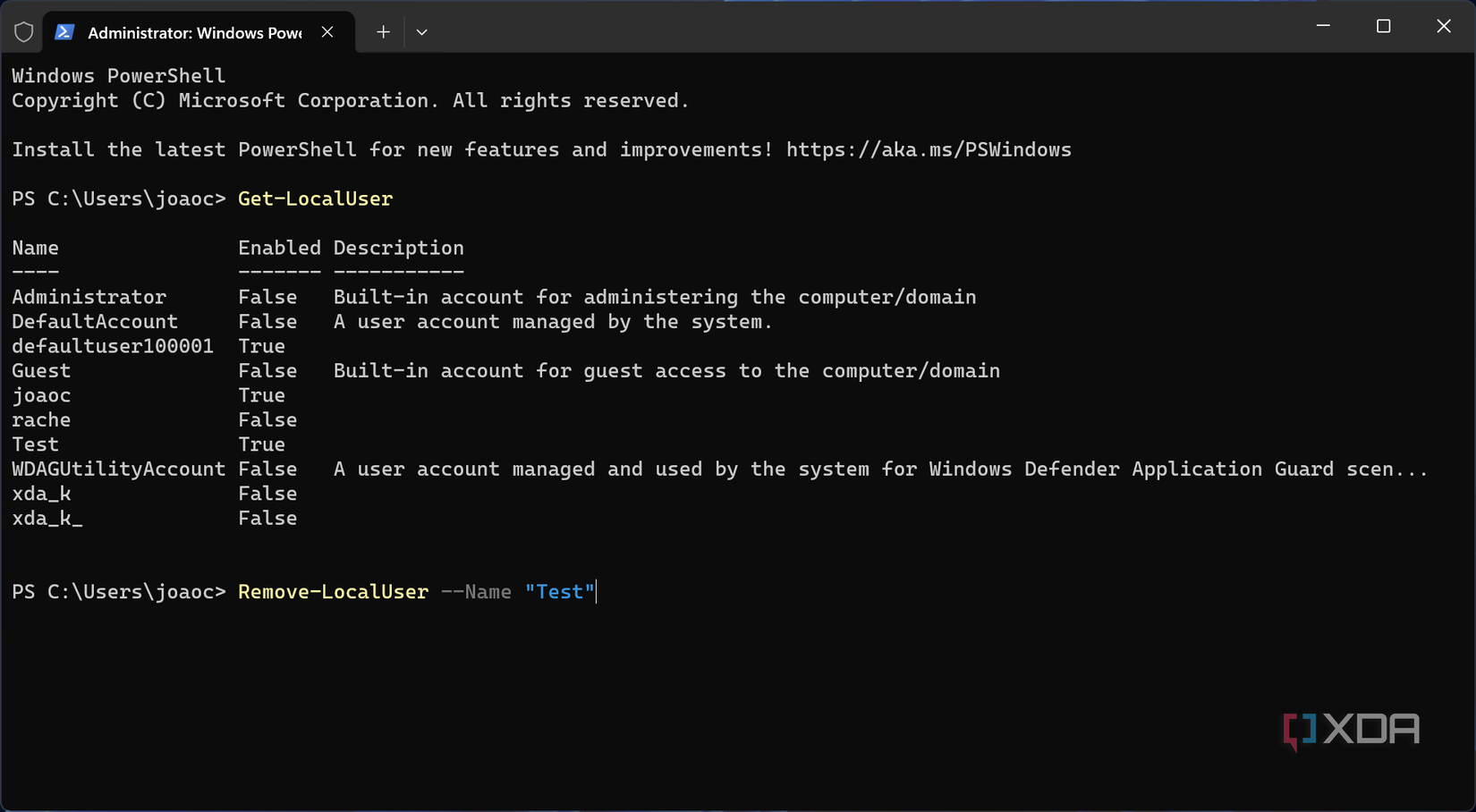 Delete User Command Prompt How to delete a user account on Windows 11