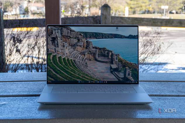 Front view of Dell XPS 16